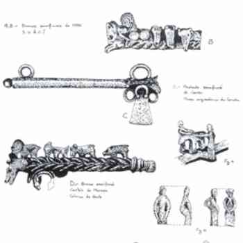 Click para ampliar. Pulsa en el nombre para ver la ficha. Bronces votivos del Noroeste
